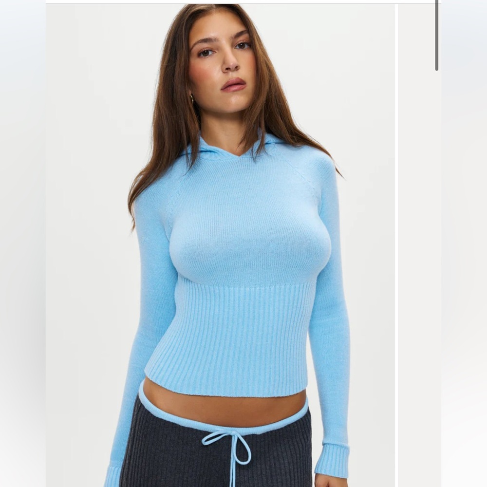 Frankie’s Bikinis Hazel Knit Hoodie